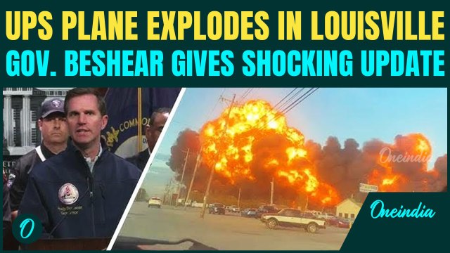 US Cargo Plane Crash SHOCKING DETAILS Out! Kentucky Governor’s BIG UPDATE on UPS Plane Crash