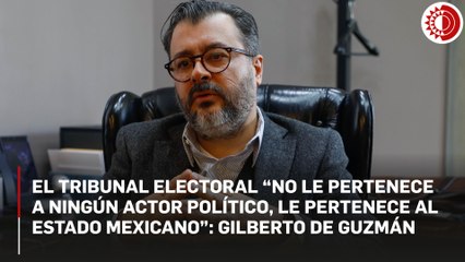 “El Tribunal Electoral no le pertenece a ningún actor político”: presidente de la sala superior del TEPJF