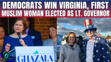 U.S Breaking: Virginia Flips Blue, Hashmi Makes HISTORY as First Muslim Woman Lt. Governor