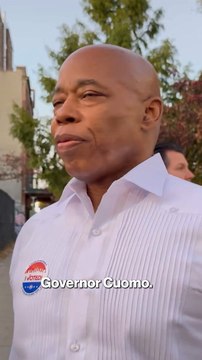 Eric Adams after casting his vote for NYC mayor: 'I'm leaving you a good city, don't f k it up'