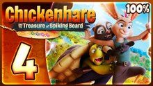 Chickenhare and the Treasure of Spiking-Beard Walkthrough Part 4 (PS5) 100%