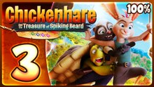 Chickenhare and the Treasure of Spiking-Beard Walkthrough Part 3 (PS5) 100%
