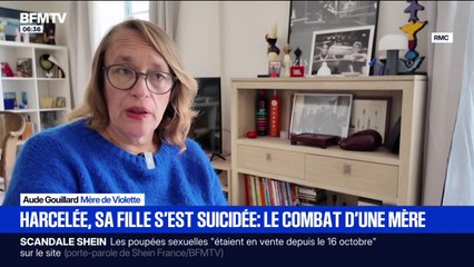 Le combat d'une mère après le suicide de sa fille suite au harcèlement scolaire
