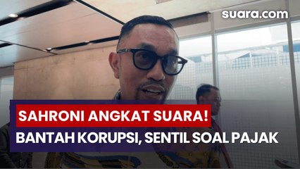 Ahmad Sahroni Bantah Tudingan Korupsi, Sindir Warga yang Tak Bayar Pajak