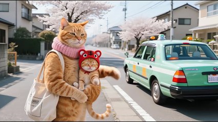 Tiger-Hat Kitten Drinks Dish Soap by Mistake! 😿🧼 Rushed to Hospital with Mouth Wide Open 🐾