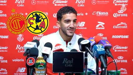 Federico Pereira emocionado por el Toluca vs América en la última jornada de Liga MX: "Son rivales lindos de enfrentar"