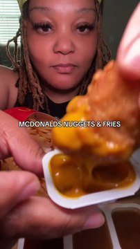 McDonalds Crunchy Nuggets And Fries ASMR