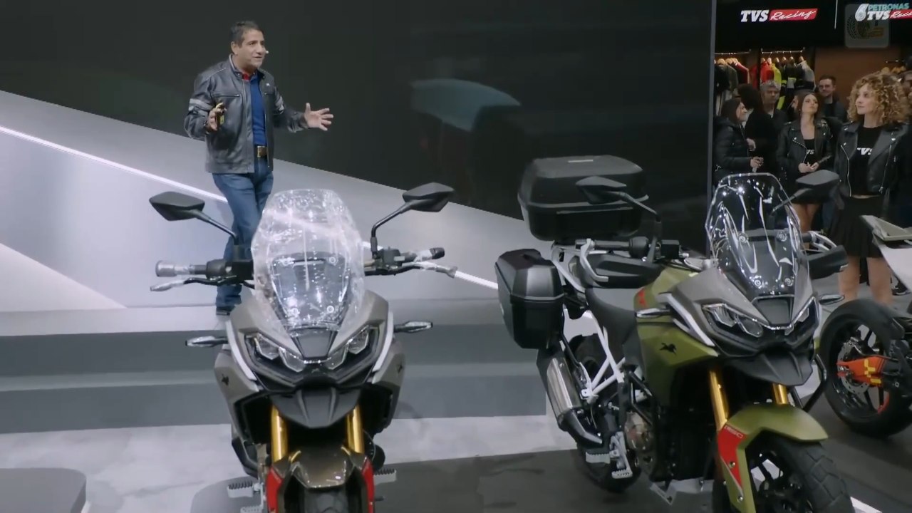 2026 TVS Apache RTX 300 – Sportmotorrad-Ikone feiert Premiere auf der EICMA!