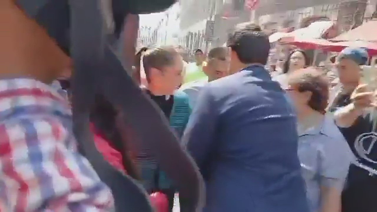 El intento de agresión sexual a Claudia Sheimbaum en Ciudad de México