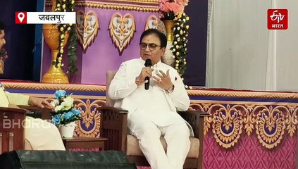 जबलपुर में जेठालाल बोले- पैसे आप कितने भी काम लें, अगर मन की शांति नहीं है तो सब व्यर्थ