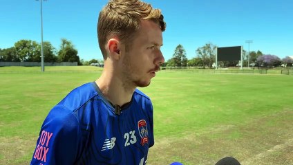 Jets defender Daniel Wilmering, Newcastle Herald, November 5, 2025