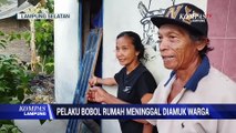 Pelaku Bobol Rumah Meninggal Diamuk Warga