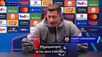 Lewandowski : "Mon avenir ? Je suis serein"