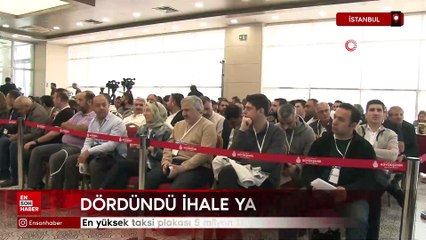 İstanbul'da en yüksek taksi plakası 5 milyon TL'ye satıldı
