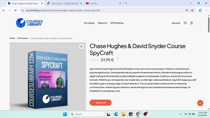 (courseslibrary.com)Chase Hughes & David Snyder - SpyCraft