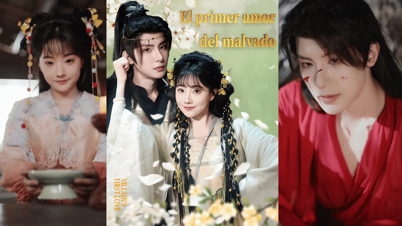 ¡Amor inesperado! ¡El villano guapo me tiene como su primer amor! #romance #peliculas #historias