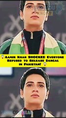 Aamir Khan SHOCKED Everyone — Refused to Release Dangal in Pakistan! 😱 #AamirKhan #Dangal #Bollywood #amzingfacts #Shots