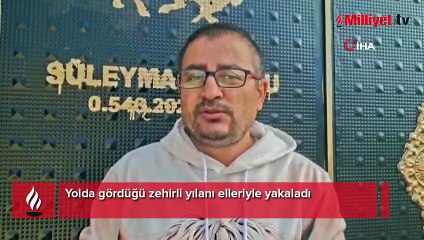 Yer: Kütahya! Zehirli engerekle ölüm dansı: ‘Ben bir delilik yaptım’