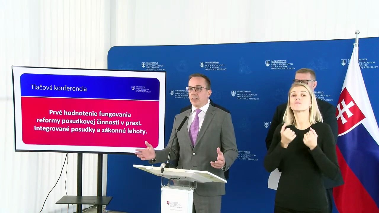 ZÁZNAM: Tomáš: Za prvý septembrový týždeň sa vybavilo 97 % žiadostí o integrované posudky