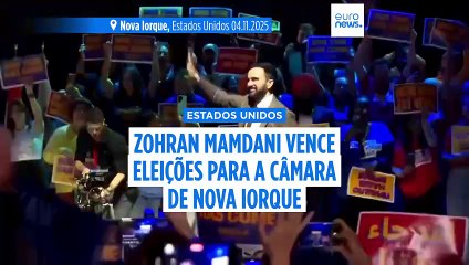 Zohran Mamdani vence as eleições em Nova Iorque e torna-se o primeiro mayor muçulmano da cidade