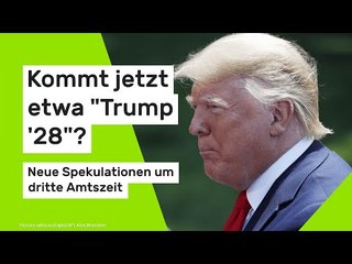 Donald Trump: Kommt jetzt etwa "Trump '28"? Neue Spekulationen um dritte Amtszeit