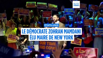 États-Unis : le démocrate Zohran Mamdani élu maire de New York