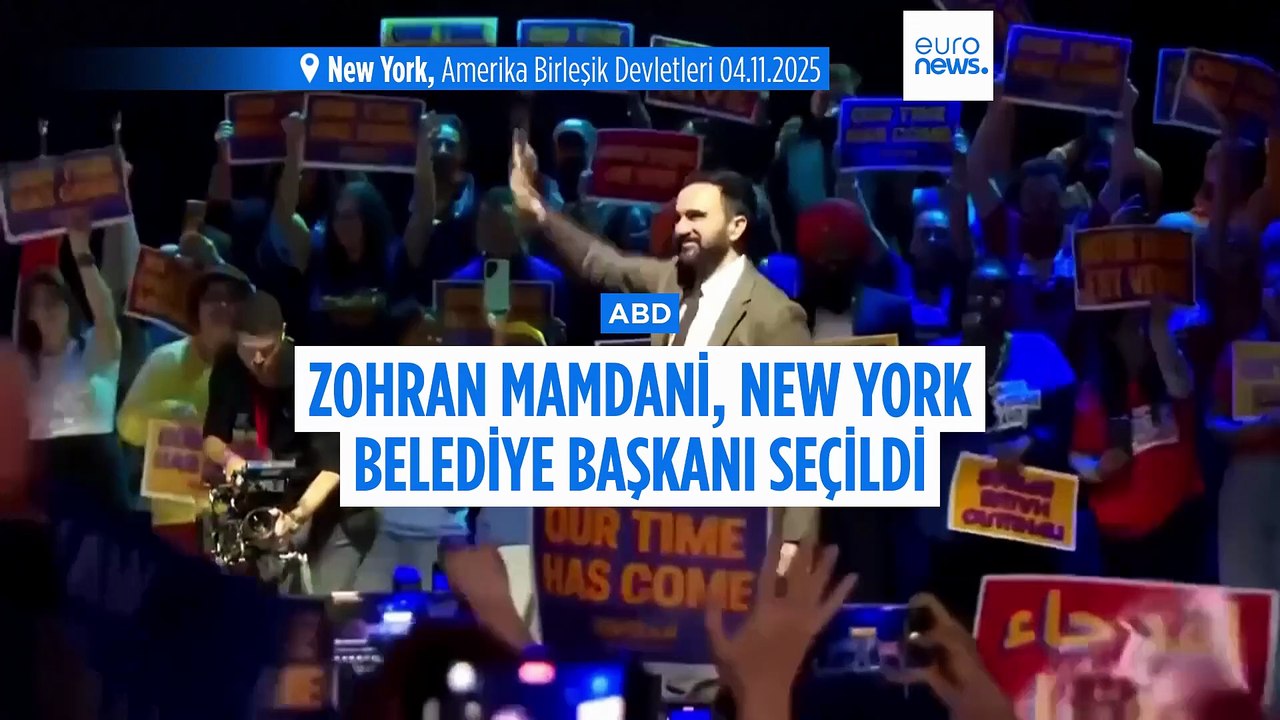 ABD yerel seçimlerinde Demokrat zaferi: Zohran Mamdani, New York Belediye Başkanı seçildi