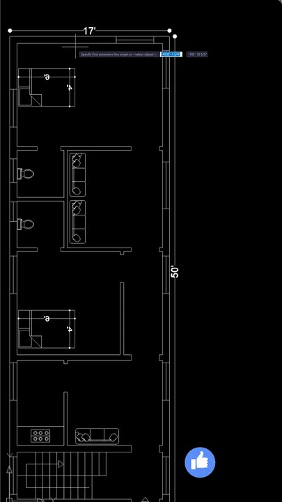 17x50 Home Plan 561