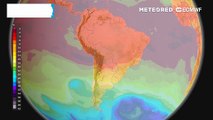 Dos pronunciados vórtices fomentarán lluvias muy abundantes en Mendoza, San Luis y Neuquén en el resto de esta semana