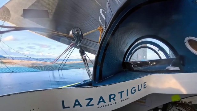 Tom Laperche et Franck Cammas toujours en tête - Voile - Transat Café L'Or