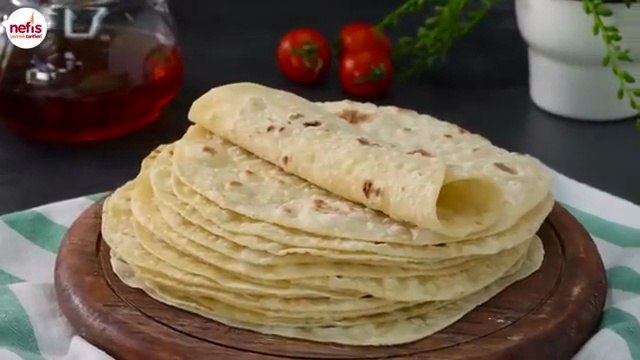 SADECE 3 MALZEMELİ Kolay Lavaş Ekmeği 💯 Günlerce Aynı Tazelik 👌🏻