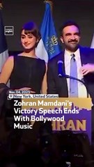 Zohran Mamdani’s Victory Speech Ends With Bollywood Music