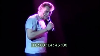 Johnny Hallyday – Le Chanteur Abandonné (Répétition à Bercy, 14 septembre 1987)