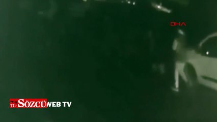 Otomobilin camını kırıp teyp ve ses sistemi çalan 2 şüpheli yakalandı