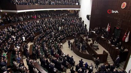 Cumhurbaşkanı Erdoğan: "Devletin başı olarak şahsımızın dirayetli tutumu, sayın Bahçeli’nin cesur ve ufuk açıcı katkıları, partimizin çalışmaları, devletimizin gayretleri ile Terörsüz Türkiye’ye emin adımlarla yürüyoruz"