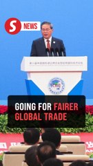 China criticises trade restrictions in CIIE opening, vows to make global trade fairer