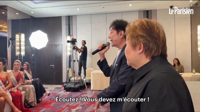 « Asseyez-vous ! Écoutez-moi » : clash à Miss Univers, entre la Miss Mexique et un organisateur thaïlandais