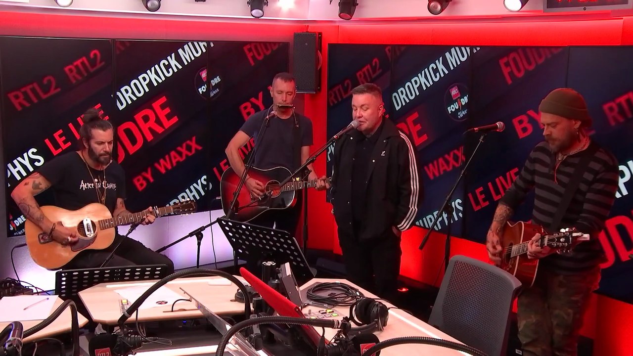 Dropkick Murphys & Waxx reprennent "No Surrender" de Bruce Springsteen en live dans Foudre