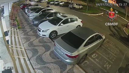 Curto circuito na rede elétrica provoca incêndio no sudoeste