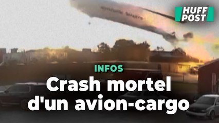 Aux États-Unis, le crash impressionnant d’un avion-cargo à Louisville fait plusieurs morts