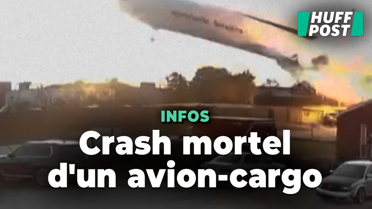 Aux États-Unis, le crash impressionnant d’un avion-cargo à Louisville fait plusieurs morts