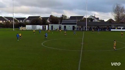 Ericson's Okonkwo's debut goal for Bude Town against St Day on Saturday.