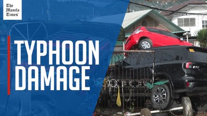 Cars, shipping containers swept away as Typhoon Tino kills 66 in PH
