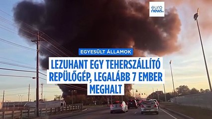 Lezuhant egy teherszállító repülőgép Kentuckyban, 9-re emelkedett a halottak száma