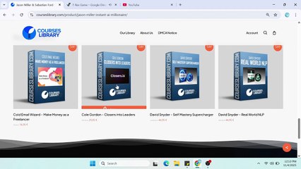 (CoursesLibrary.com) Jason Miller & Sebastian Ford – Instant Ai Millionaire