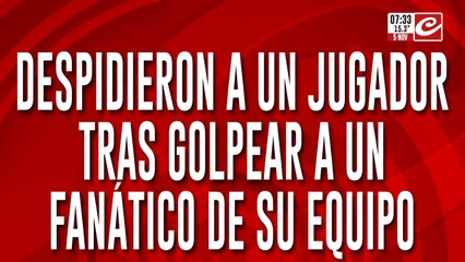 Despidieron a jugador de básquet tras golpear salvajemente a fanático del equipo