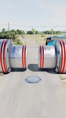 Realistic BeamNG Drive car crash physics. Watch in