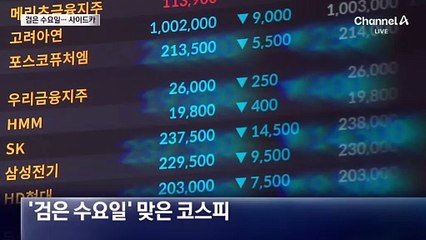 코스피 매도 사이드카 발동…4천 지킨 개미