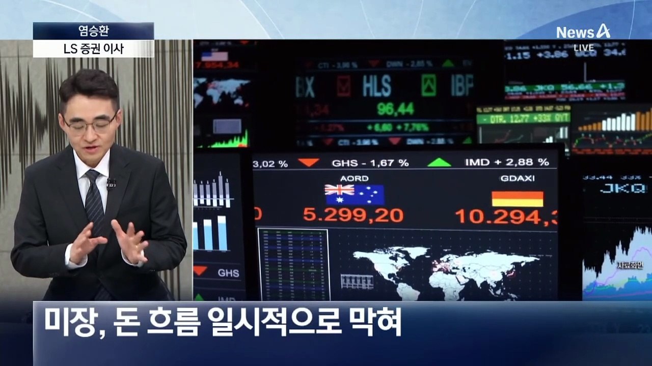 검은 수요일…“코스피 단기 조정, 주식 유지해야”