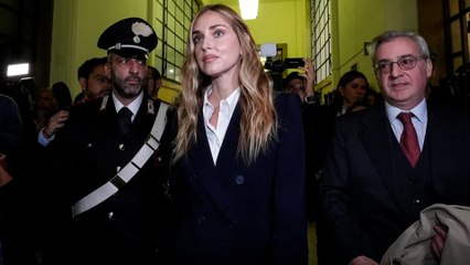 Chiara Ferragni declara como acusada de un delito de estafa por la venta de unos Pandoros navideños